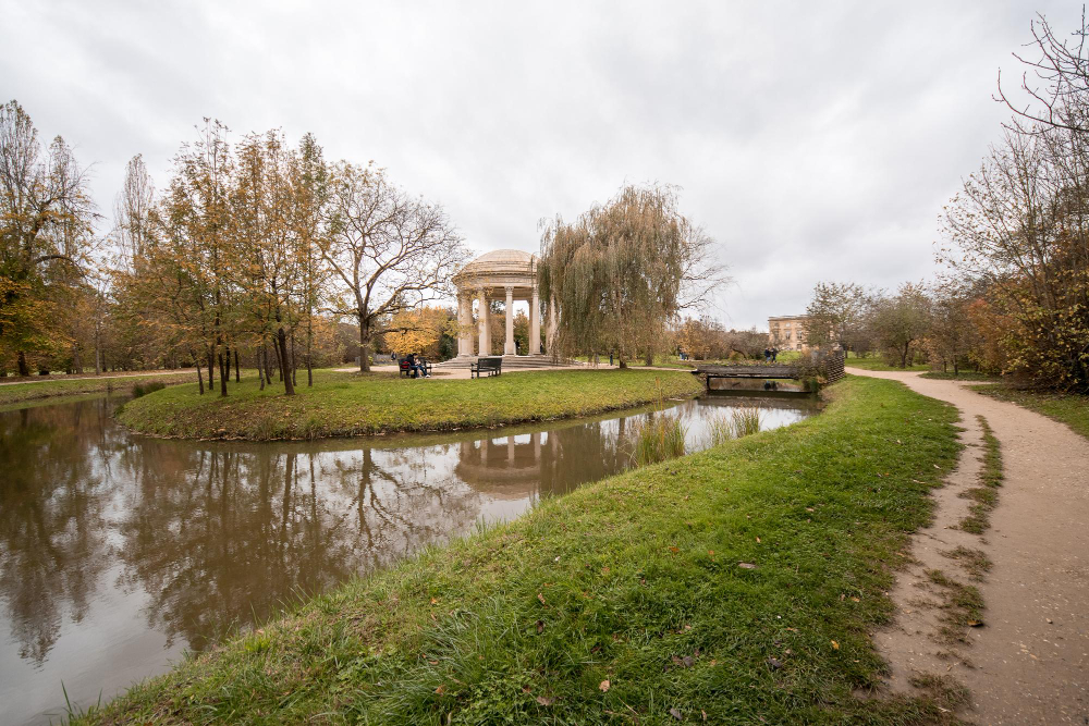 Temple de l'Amour at The gardens of Versailles France